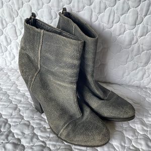 rag & bone Suede Heeled Boots Size 8